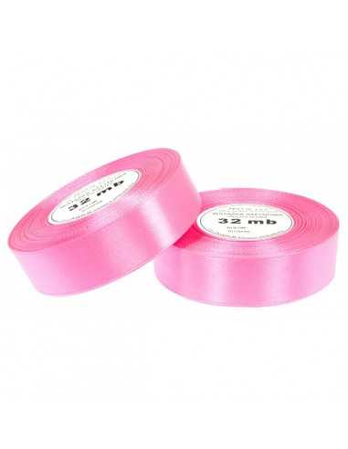 12mm WS8039 Satin Ribbon Pink 32mb