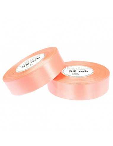 6mm WS8025 Satin Ribbon Salmon 32mb