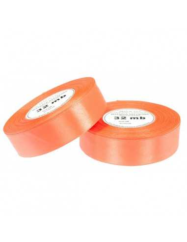 6mm WS8027 Satin Ribbon Intensive Orange 32mb