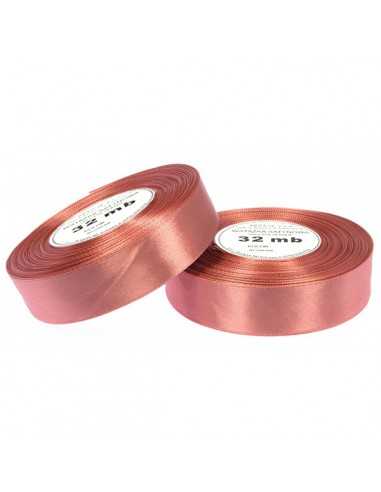 12mm WS8043 Satin Ribbon Coral 32mb