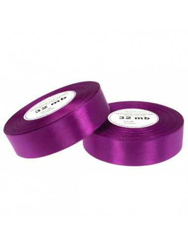 12mm WS8054 Satin Ribbon Plum 32mb