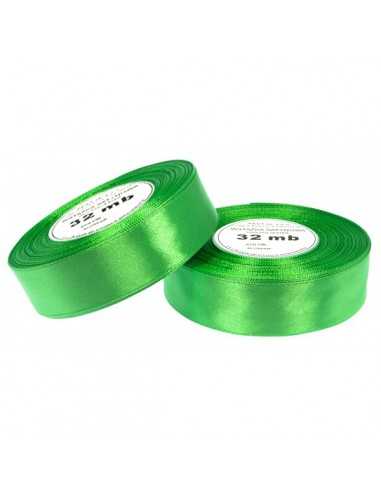 12mm WS8075 Satin Ribbon Green 32mb