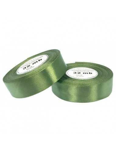 12mm WS8083 Satin Ribbon Khaki 32mb