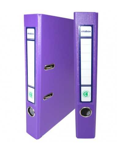 Ring Binder PP Ekobox 50mm Purple 25pcs.