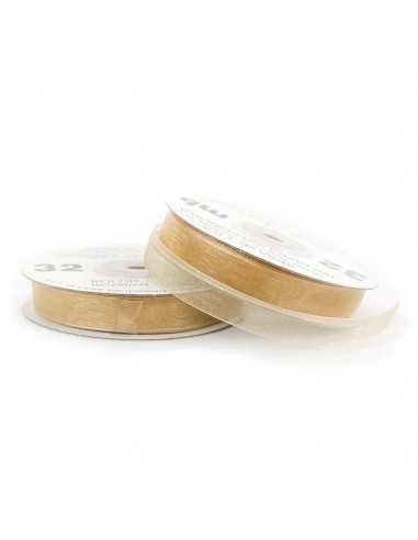 Chiffon Ribbon 12mm WO9007 Cream 32mb