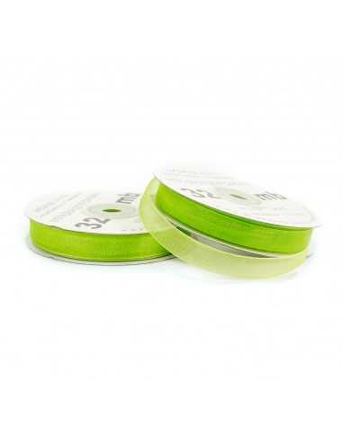 Chiffon Ribbon 12mm WO9078 Green Apple 32mb