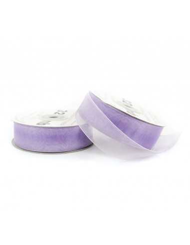 Chiffon Ribbon 25mm WO9114 Lavender 32mb