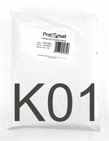 Plastic Mailing Bags K01 B5 190x250 Pack of 100