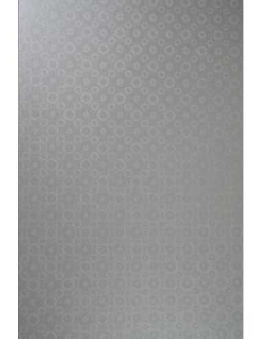 Aster Metallic Paper 250g Silver Disco 71x100cm