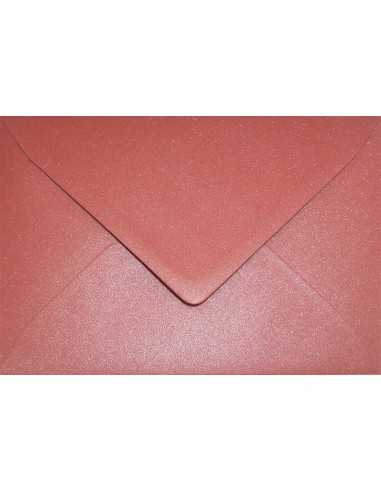 Aster Metallic Decorative Envelope B6 NK Ruby 120g