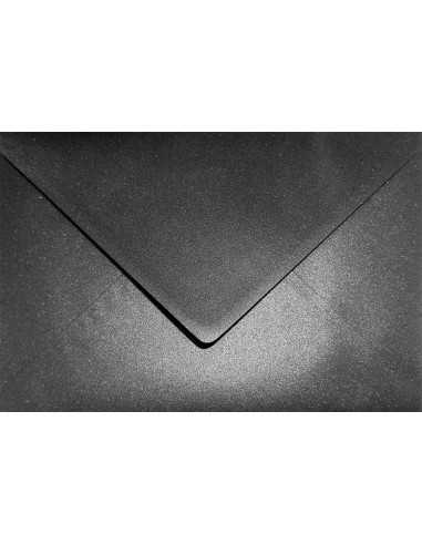 Aster Metalic Decorative Envelope C5 NK Black Black 120g