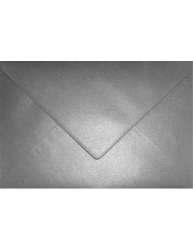 Aster Metalic Decorative Envelope C5 NK Grey Grey 120g