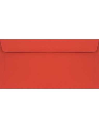 Burano Envelope DL Gummed Rosso Scarlatto Red 90g