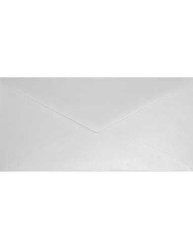 Sirio Pearl Envelope DL Gummed Ice White 110g