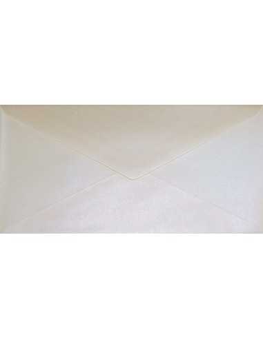 Sirio Pearl Envelope DL Gummed Oyster Shell écru 110g