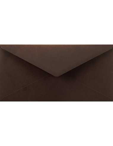 Sirio Color Envelope DL Gummed Cacao Brown 115g
