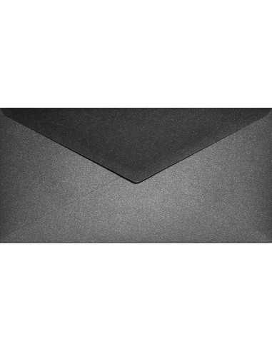 Aster Metallic Envelope DL Gummed Black 120g