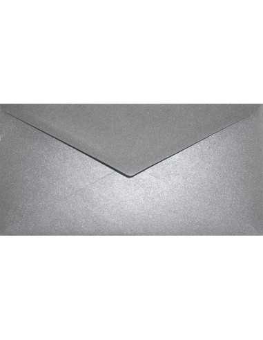 Aster Metallic Decorative Envelope DL NK Grey 120g
