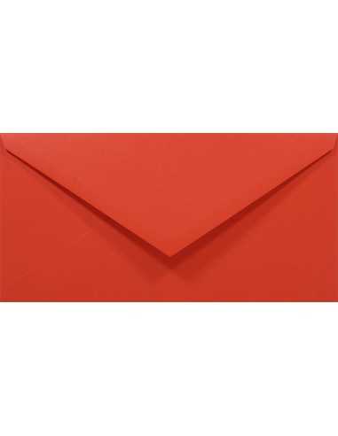 Rainbow Envelope DL Gummed R28 Red 80g