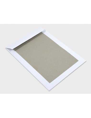Envelope C4 Cardboard White 400g Pack of 100