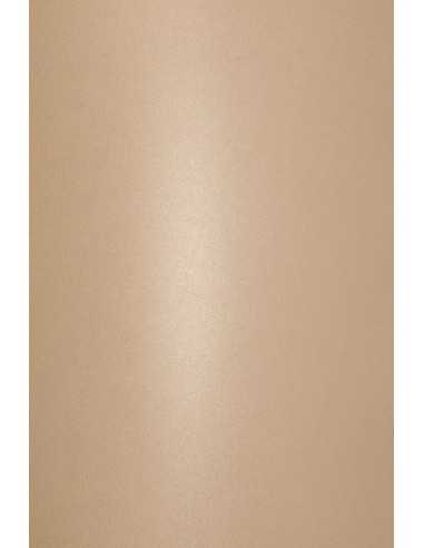 Aster Metallic Decorative Pearl Paper 120g Nude Powder pack of 10A4