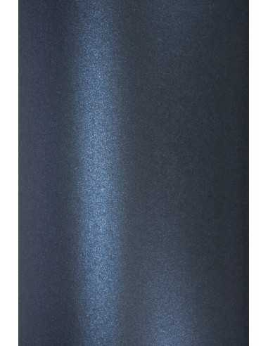 Aster Metallic Decorative Pearl Paper 120g Queens Blue pack of 10A4
