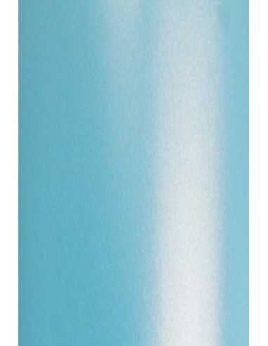 Aster Metallic Paper 250g Blue Pack of 10 A4