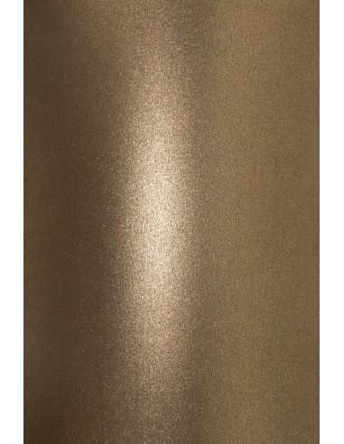 Aster Metallic Paper 250g Club Gold Pack of 10 A4