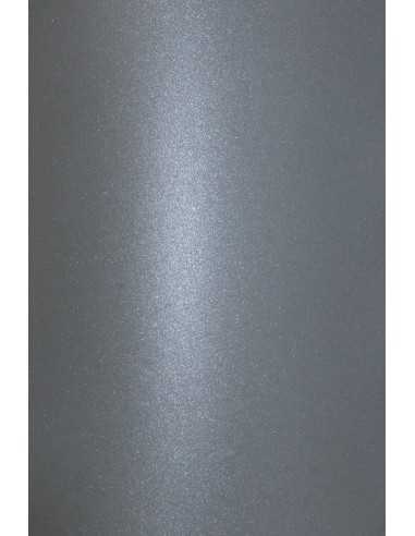 Aster Metallic Paper 280g Grey Pack of 10 A4