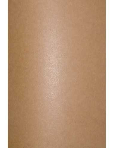 Aster Metallic Paper 300g Natural Rustic Copper Pack of 10 A4