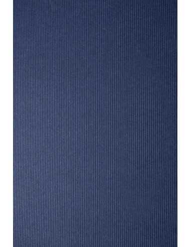 Keaykolour Paper 300g Ribbed Blue Pack of 10 A4