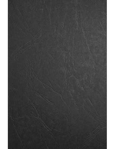 Keaykolour Paper 300g Leather Black Pack of 10 A4