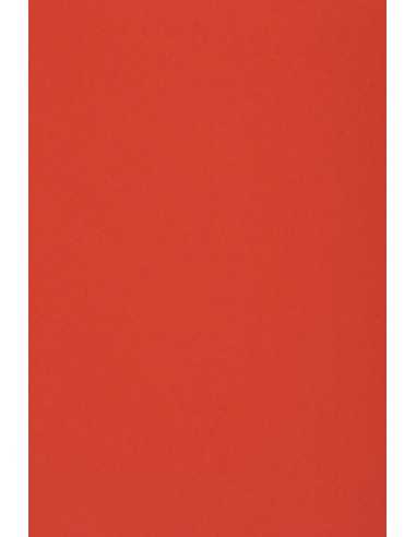 Burano Paper 250g B61 Rosso Scarlatto Pack of 20 A4