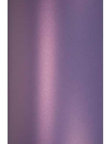 Majestic Paper 250g Satin Violet Pack of 10 A4