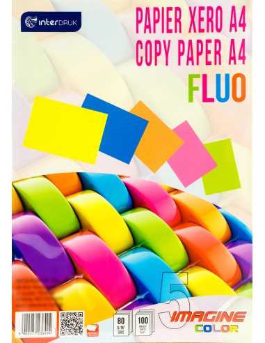 Set of Fluorescent Colours 5x20A4 80g