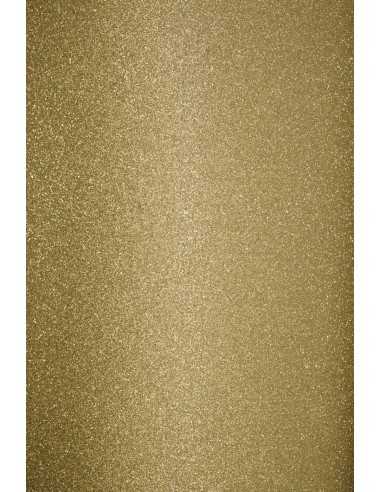 Self-adhesive Glitter Paper Gold 150g Pack of 10 A4