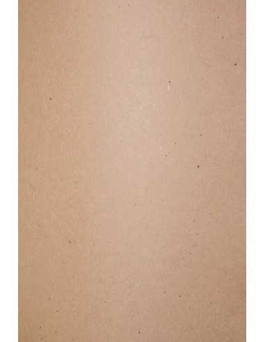 Flora Decorative Ecological Smooth Paper 240g Cannella pack of 10A5
