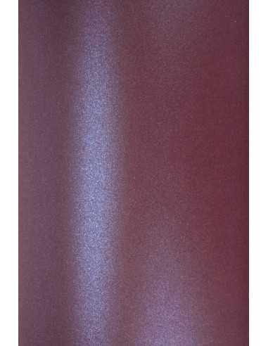 Majestic Decorative Pearl Paper 120g Night Club Purple Violet pack of 10A5