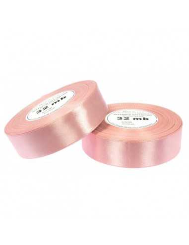 25mm WS8034 Satin Ribbon Pale Pink 32mb