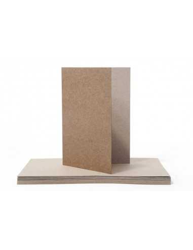 Recycled Kraft Paper 170g Brown Pack of 25 A5 creased