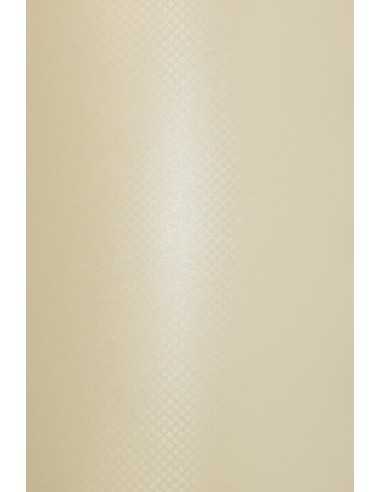 Aster Metallic Paper 250g Cream Dots 70x100cm