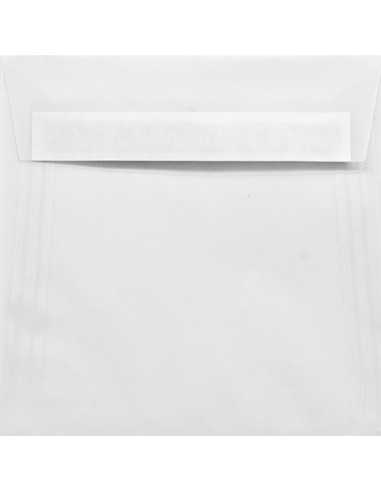 Golden Star Square Envelope 17x17cm Peal&Seal White 110g