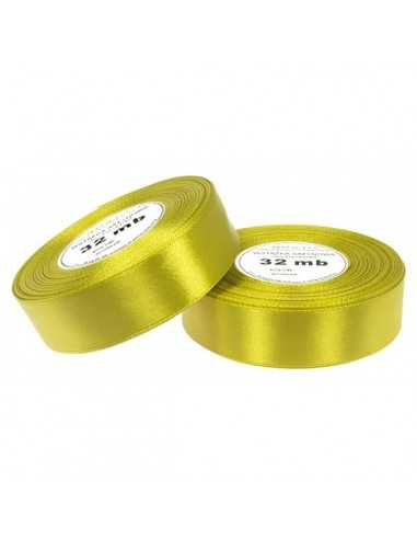 25mm WS8070 Satin Ribbon Olive 32mb