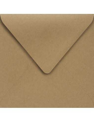Recycled Square Kraft Envelope 15,5x15,5cm Gummed Brown 100g