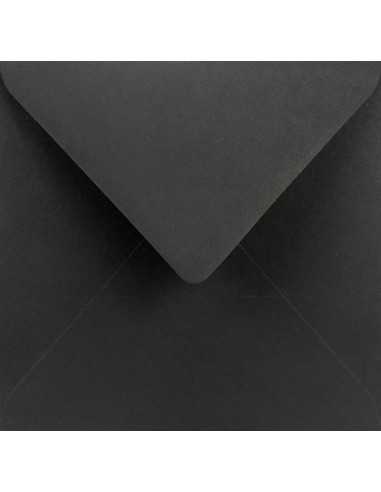 Sirio Color Square Envelope 15,5x15,5cm Gummed Nero Black 115g