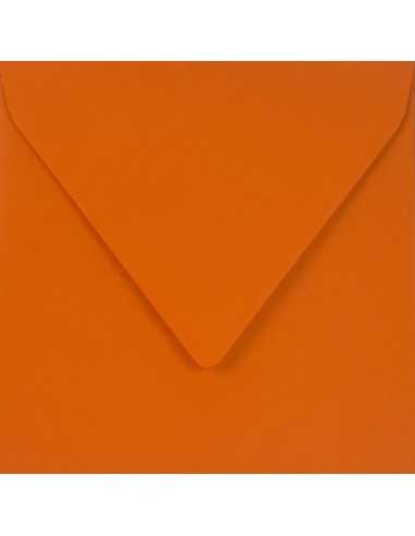Sirio Color Square Envelope 15,5x15,5cm Gummed Arancio Orange 115g