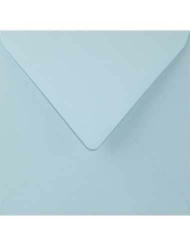 Sirio Color Square Envelope 15,5x15,5cm Gummed Celeste Light Blue 115g
