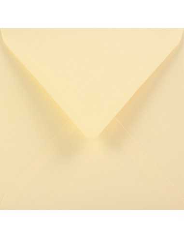 Sirio Color Square Envelope 15,5x15,5cm Gummed Paglierino Vanilla 115g