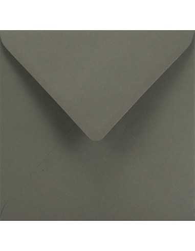 Sirio Color Envelope Gummed Anthracite 115g