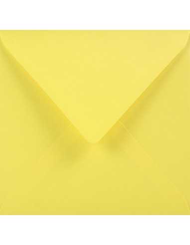 Sirio Color Square Envelope 15,5x15,5cm Gummed Limone Yellow 115g